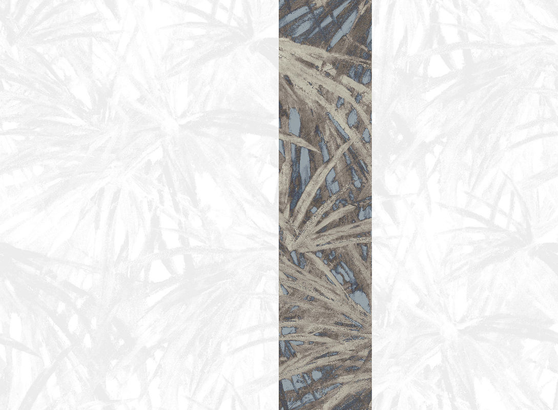 Jannelli & Volpi Mural Matira Wandverkleidung Brown Panel 4 aus Vinyl mit floralem Muster - Bild 2