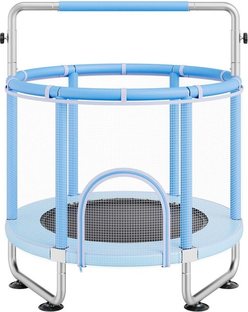 55 Trampolin für Kinder, Mini Kleinkind-Trampolin mit Netz, Indoor Outdoor, ab 3 Jahre - Bild 1