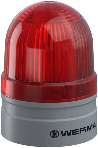 Werma Signalleuchte Mini TwinFLASH 260.120.74 Rot 12V AC/DC - Bild 1