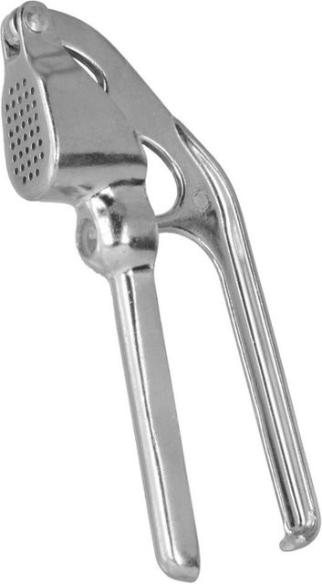 Metaltex Knoblauchpresse aus Aluminium in Silber, B/H/L: 3 x 22,6 x 9,4 cm - Bild 1