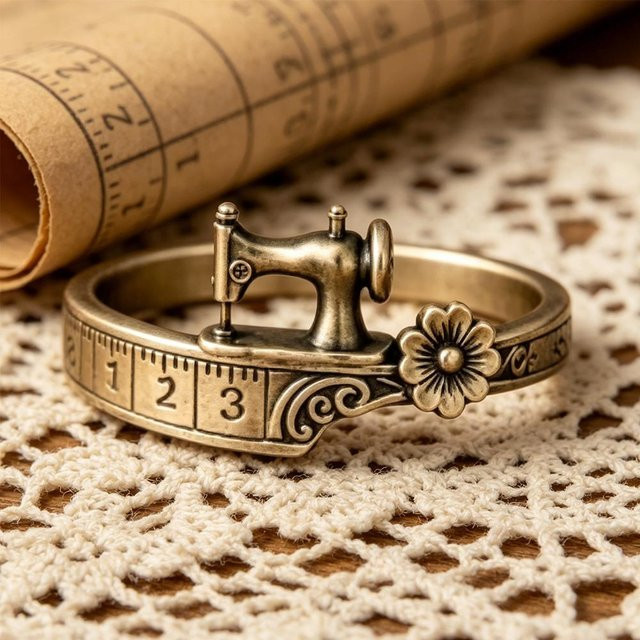 Schneider Ring, Antik Bronze, Verstellbar, Damen - Bild 1