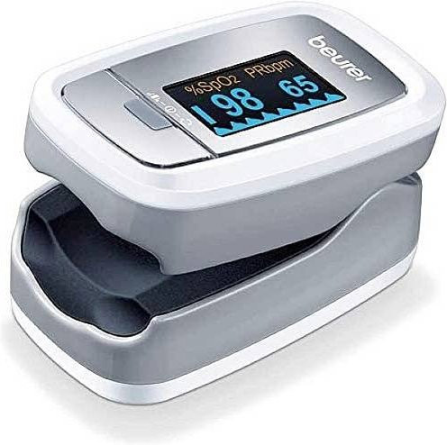 Beurer Pulsoximeter PO 30 Blutsauerstoff-Messgerät in Silber - Bild 1
