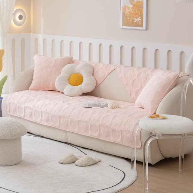 Super Six Sofabezug in Pink, rutschfestes Kissen mit modernem Design, B/T: 70 x 70 cm - Bild 1