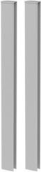 BIOHORT Eckprofil DaVinci aus Stahl in Silber-Metallic, B/H/T: 3,9 x 91 x 7,2 cm - Bild 1