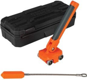 Klein Tools Magnetischer Kabeleinzieher aus Edelstahl in Orange - Bild 1