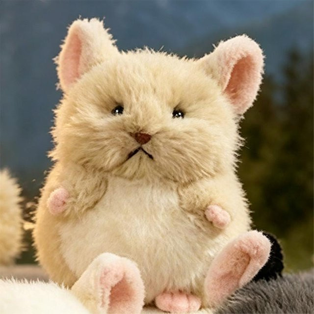 Süße Maus Überdimensionierter Blumenast Ratte, Plüschtier, ab 3 Jahren - Bild 1