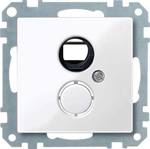 Merten Abdeckung System M in Polarweiß - Bild 1