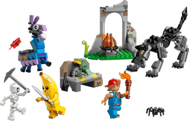 LEGO Fortnite Das Lager von Schali und der Zündkerzenkünstlerin Konstruktionsspielzeug ab 7 Jahren - Bild 2