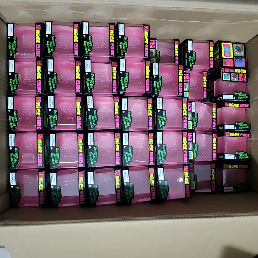 Nee DOH Schylling Weicher Quetschbarer Würfel, Sensorisches Fidget-Spielzeug - Bild 3