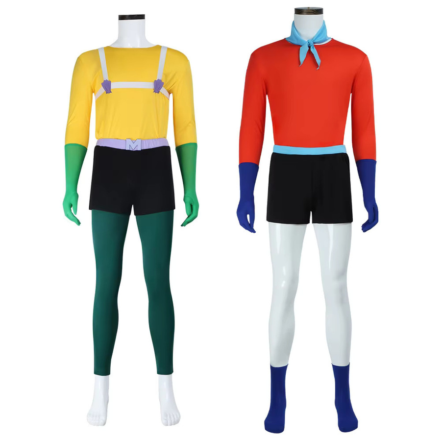 Takerlama Meerjungmann Ernie Barnacle Boy Tim Cosplay-Kostüm, Rollenspiel-Outfit - Bild 1