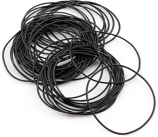 Uhrenreparaturwerkzeug O-Ring Uhrengehäuseboden Abdeckung, Schwarz, 0,6 mm - Bild 1
