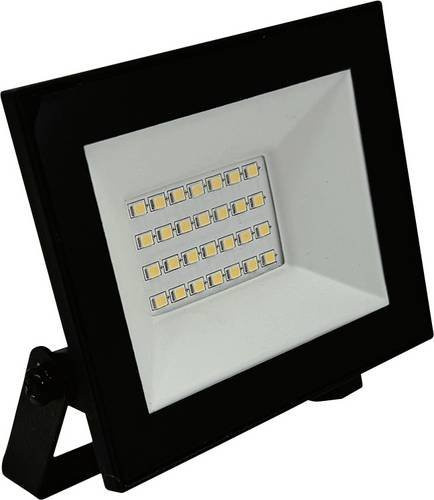 V-TAC VT-44022 23986 LED-Flutlichtstrahler in Schwarz mit 20W und kaltweißem Licht - Bild 1