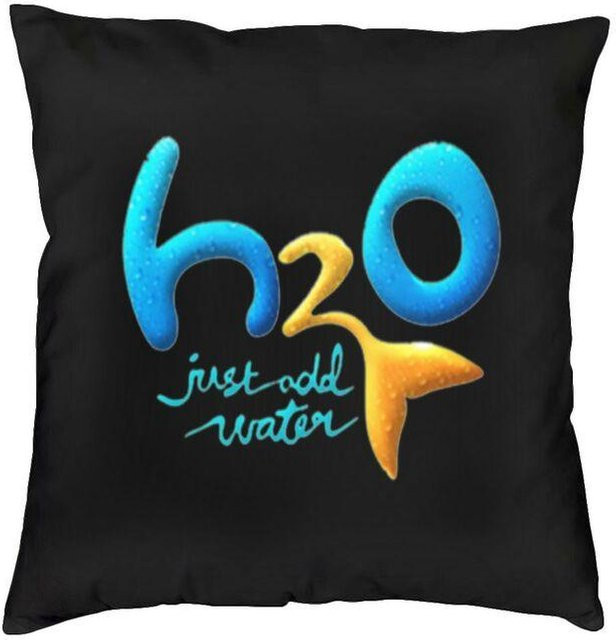 H2O Just Add Water LEO PILLOWCASE Kissenbezug quadratisch, Schwarz, B/T/H: 40 x 40 x 40 cm - Bild 1