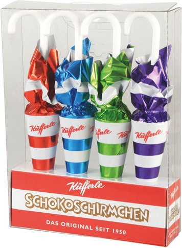 Küfferle Schoko-Schirmchen 4 x 13,5 g - Bild 1