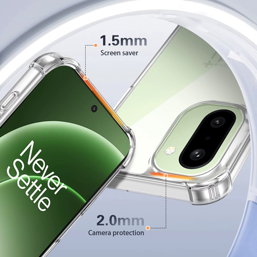 Panbon Transparente Schutzhülle für OnePlus Modelle (OnePlus 15, 13, 12, 11, 9, Nord CE 5G und weitere) - Bild 4