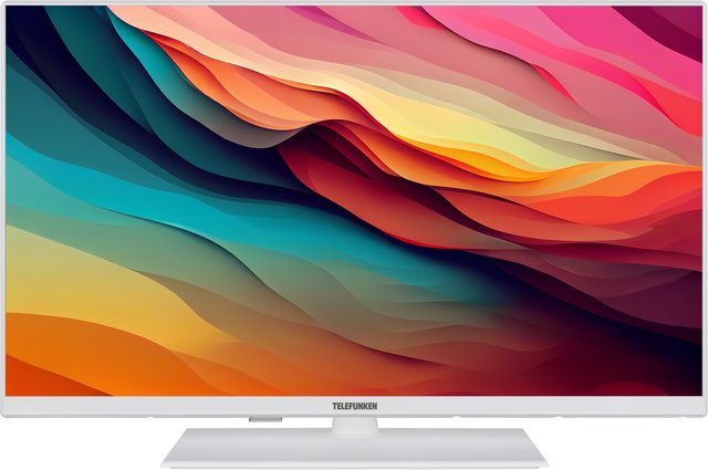 Telefunken LED Fernseher XF32N750M 32 Zoll Full HD mit Triple-Tuner, Weiß - Bild 1