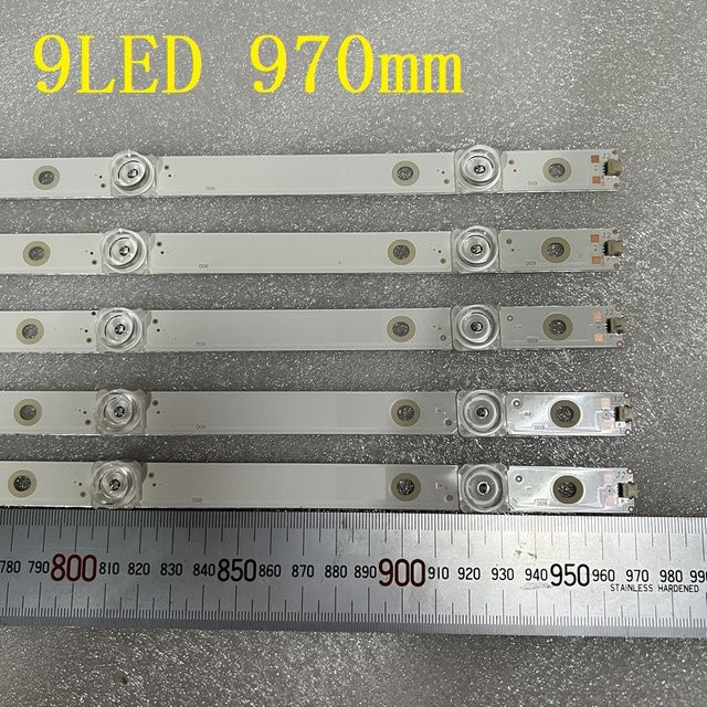 LED-Streifen für Philips TV Modelle 50PUS8105/12 50PUS7805 50PUS7304/12 50PUS7504 50PUS6704 50PUS6754 50PUS7354 LB GM3030 GJ0D22505X9AMB2 - Bild 1