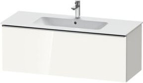 Duravit Waschtischunterschrank D-Neo, Wandhängend, Weiß Hochglanz, B: 121 cm, T: 46,2 cm, H: 44 cm - Bild 1
