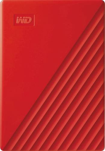Western Digital My Passport Externe Festplatte 4TB USB 3.2 Gen 1 Rot - Bild 1