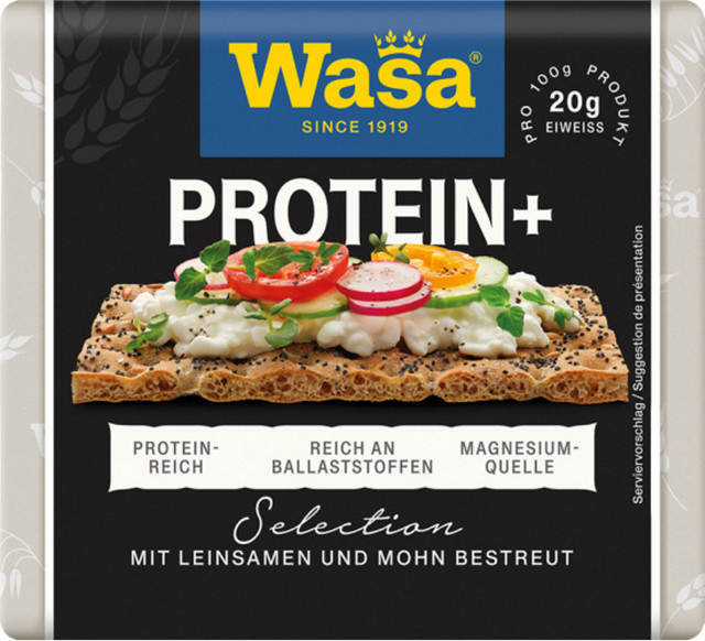 Wasa Selection Protein+ Knäckebrot 200 g - Bild 1