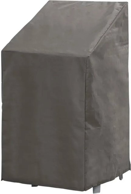 Perel Garten-Schutzhülle für Stapelsessel in Anthrazit, B/T/H: 128 x 66 x 66 cm - Bild 1