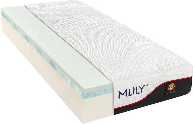 MLILY Supreme Komfortschaummatratze aus Viscoschaum in Weiß, B/T/H: 100 x 200 x 27 cm - Bild 1