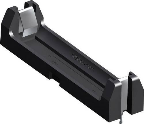 Keystone Electronics 1015 Batteriehalter für 1x Mignon AA in Schwarz, Durchsteckmontage THT, B/T/H: 16 x 60 x 15 mm - Bild 1
