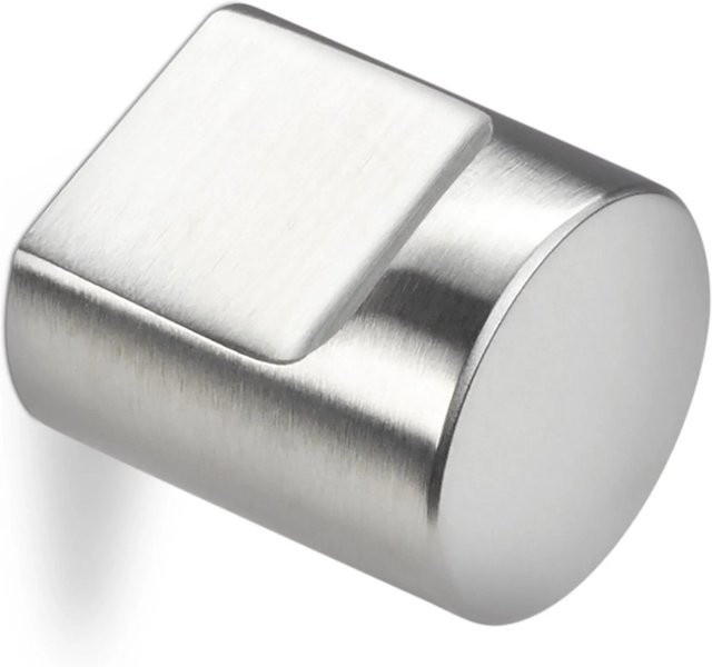 SO-TECH Möbelknopf EK11 aus Edelstahl gebürstet in Silber, Durchmesser: 25 mm - Bild 1