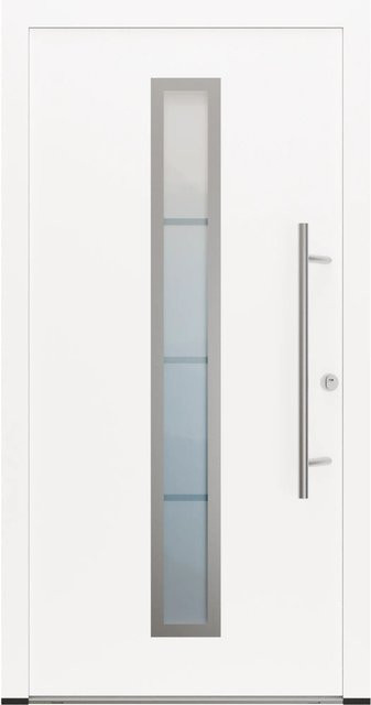 FM Türen Innenbeschläge Set AS68 Modell 01 mit Glaseinsatz, Weiß, Rechts, B: 100 cm, H: 210 cm - Bild 1