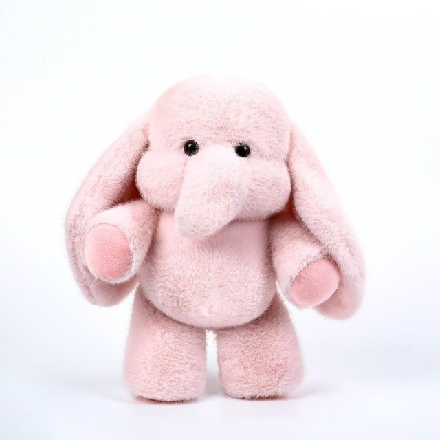 Yiran toy Elefant Kuscheltier Plüschkissen, Rosa, ab 14 Jahren - Bild 1