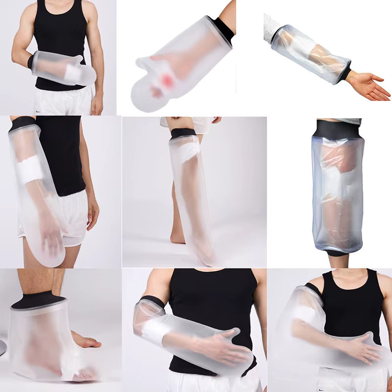 Jiauting Duschschutz für Körper, Füße und Hände, Unisex, wasserdicht - Bild 2