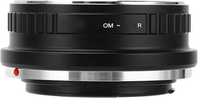 Andoer Manueller Objektivadapter OM zu Canon RF aus Aluminiumlegierung, Schwarz - Bild 1