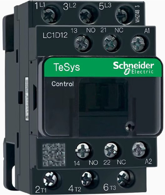 Schneider Electric Dreipol-Schütz 3P 3 Phasen Schwarz 220 V AC - Bild 1