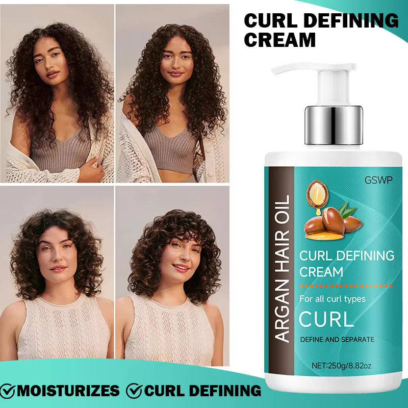GSWP Locken-Definierungscreme mit Rizinusöl und Keratin, 250g - Bild 2