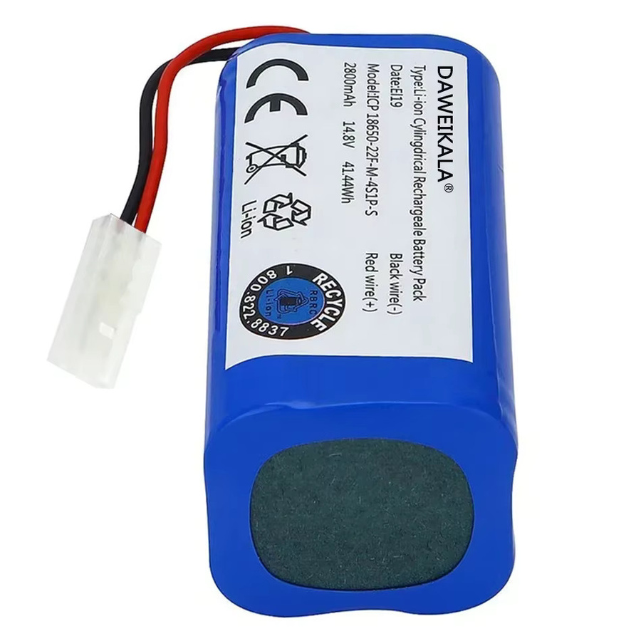Xiaomi Lithium-Ionen-Akku 14,4 V 6800 mAh 4S1P für Mi Essential G1 MJSTG1 Roboterstaubsauger, Blau - Bild 3