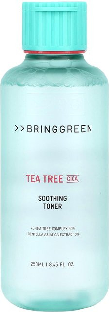 Bringgreen Teebaum Cica Gesichtswasser, 250 ml, Empfindliche Haut - Bild 1