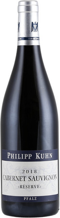Philipp Kuhn Cabernet Sauvignon Laumersheimer Réserve 2018, Rotwein, 0,75 l