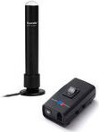 Kuando Busylight Combi Betriebsanzeige für Tisch-Telefon, Smartphone und Headset in Schwarz mit Rot und Blau - Bild 1