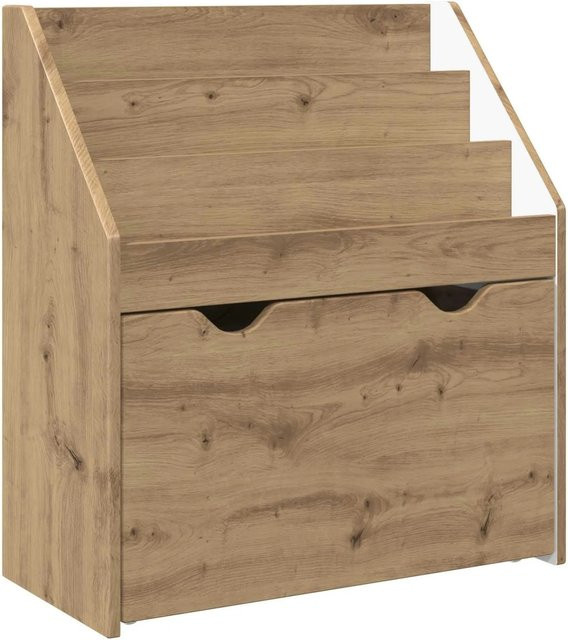vidaXL Kinderregal Artisan-Eiche in Braun, B/T/H: 60 x 29,5 x 69 cm - Bild 1
