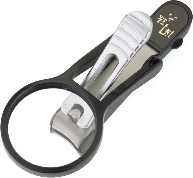 Kai Corporation Seki Magoroku Nagelknipser mit Lupe, Grau, Unisex - Bild 1