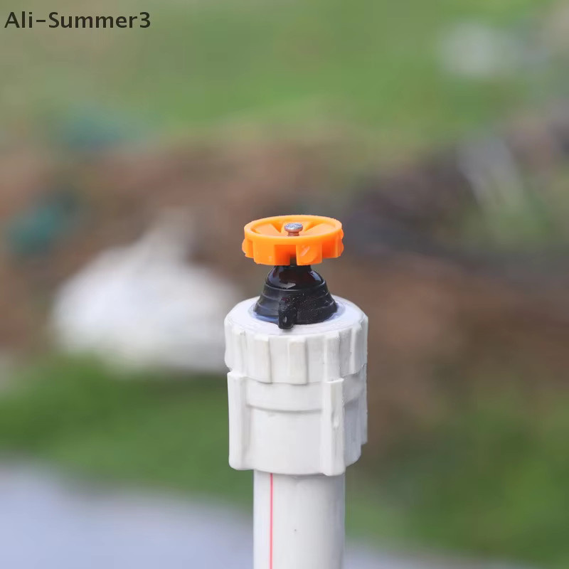 360-Grad Bewässerungsdüse mit Außengewinde für Garten und Rasen, Orange, 1/2 Zoll - Bild 3