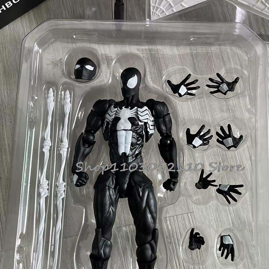MessToys Spiderman Peter, Action Figur, Schwarz Rot, Einzelfigur - Bild 3