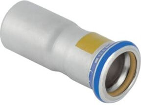 Geberit Gas-Reduktion Mapress aus Edelstahl in Silber, d= 28x18mm - Bild 1