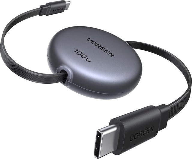 UGREEN USB-C Daten- und Ladekabel 100W Schwarz 1m - Bild 1