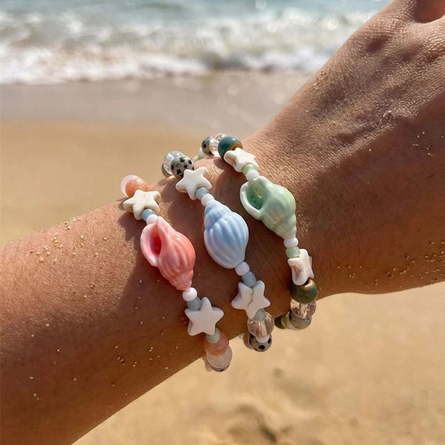 RINHOO FRIENDSHIP Armband, Keramik, Perle, Bunt, Damen - Bild 1