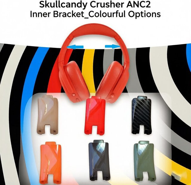 Bunte Innenhalterung für Skullcandy Crusher ANC2 kabellose Kopfhörer als Ersatzteil zur Reparatur - Bild 1