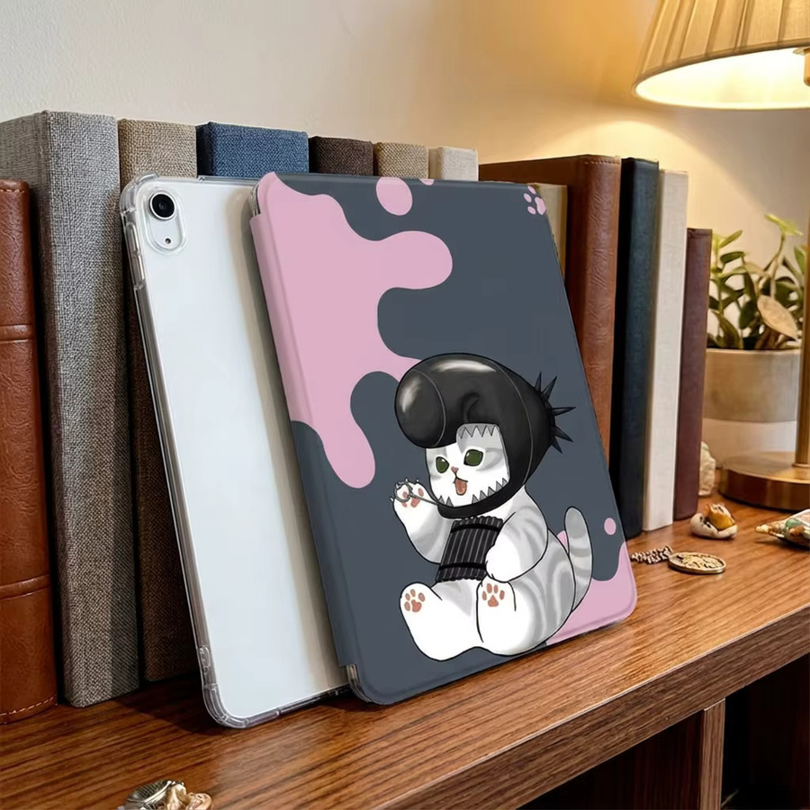 Kawaii gepanzerte Tablet-Hülle für Apple iPad Pro 10/11 Zoll, iPad Air 3/4/5 und iPad 9. Generation, dreifach gefaltet, Multicolour - Bild 4