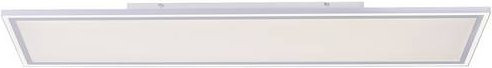 Just Light LED-Deckenleuchte Edging Weiß, B/T: 121,4 x 31,4 cm, 60W, dimmbar mit Fernbedienung - Bild 1