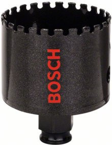 Bosch Diamantlochsäge Diamond für Hartkeramik in Schwarz mit einem Durchmesser von 57 mm - Bild 1