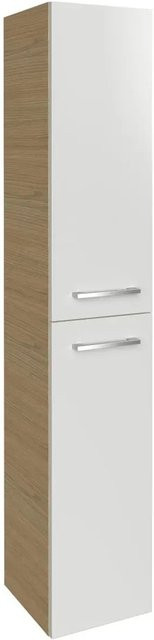 Fackelmann Bad-Hochschrank B.Style Sandeiche-weiß, B/T/H: 30 x 31,6 x 162 cm - Bild 1